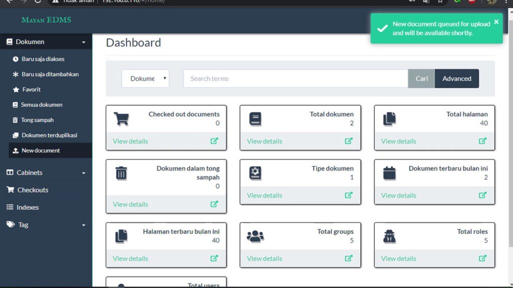 Electronic Document Management System (EDMS)